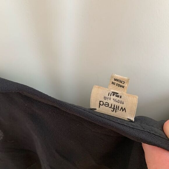 Wilfred Free LBD  100% Silk Slip Dress - Picture 5 of 6